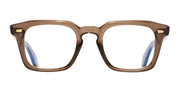 Ottica Mondello Roma - Cutler and Gross - CGOP-1416-49-05 - 1416 - BROWN CRYSTAL RX - Acetate - shape Squared - brown - EYEWEAR - EYEGLASSES - Unisex,Uomo,Donna,Women,Men - lens Clear - Made In Italy
