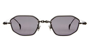 Ottica Mondello Roma - Kuboraum - KRSH66RH0000004Y - MASK H66 RH - DARK GUNMETAL - Titanium - shape Round - grey - EYEWEAR - SUNGLASSES - Unisex,Uomo,Donna,Women,Men - lens Grey - Made In Italy