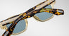 Ottica Mondello Roma - Jacques Marie Mage - JMMZP-10Y3 - DECADE COLLECTION: ZEPHIRIN - DUN - Acetate - shape Squared - beige - EYEWEAR - SUNGLASSES - Uomo,Men - lens Blue - Made In Japan