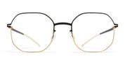 Ottica Mondello Roma - Mykita - 10086027 - CAT - GOLD / JET BLACK RX - stainless steel - shape Squared - gold, black - EYEWEAR - EYEGLASSES - Donna,Women - lens Clear - Made In Germany