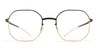Ottica Mondello Roma - Mykita - 10086027 - CAT - GOLD / JET BLACK RX - stainless steel - shape Squared - gold, black - EYEWEAR - EYEGLASSES - Donna,Women - lens Clear - Made In Germany