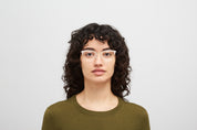 Ottica Mondello Roma - Mykita - 10087103 - ELBA - CHAMPAGNE GOLD / AURORE RX - stainless steel - shape Cat-eye - Gold, White - EYEWEAR - EYEGLASSES - Donna,Women - lens Clear - Made In Germany