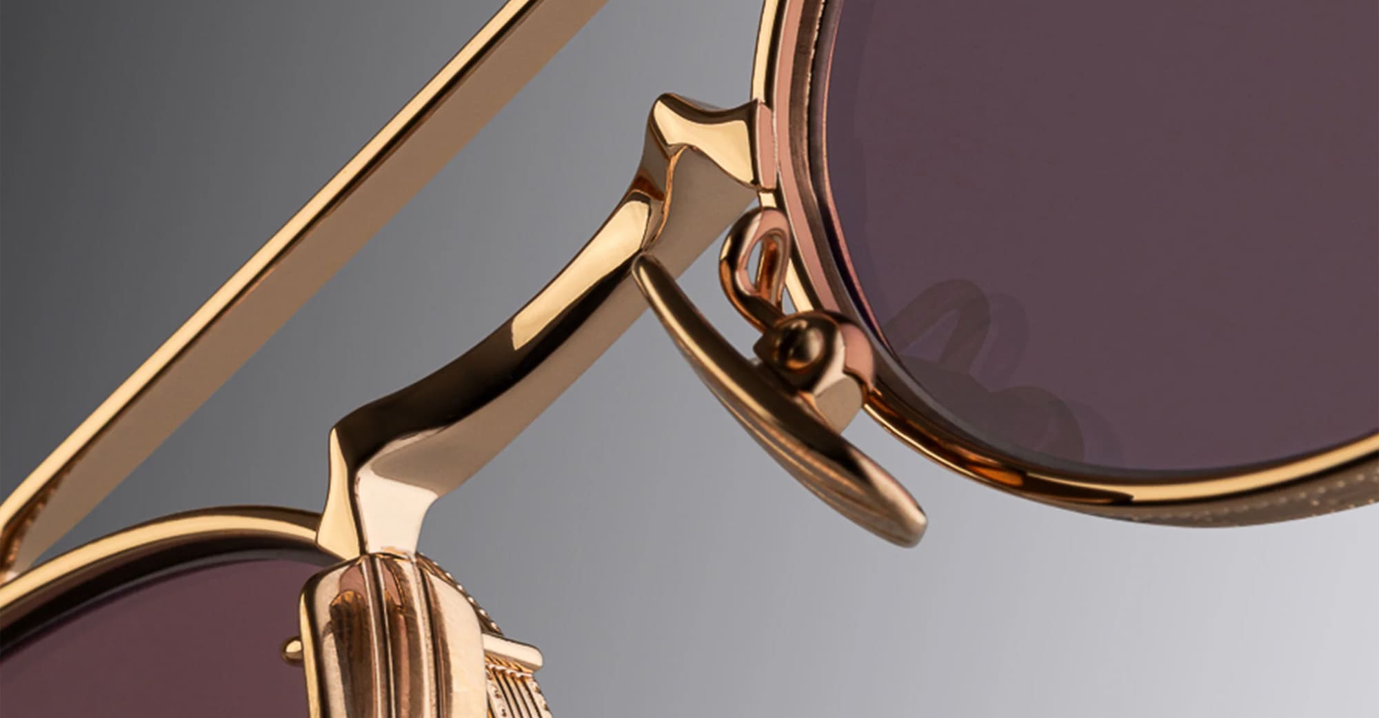 Ottica Mondello Roma - Cutler and Gross - CGST-1427-51-03 - LADBROKE 1427 - PINK GOLD - Titanium - shape Oval - rose gold - EYEWEAR - SUNGLASSES - Unisex,Uomo,Donna,Women,Men - lens Grey - Made In Japan