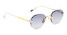 Ottica Mondello Roma - Sato - TEREBELLUM-I-S603 - TEREBELLUM I - YELLOW GOLD / PLATINUM - Titanium - shape Round - yellow gold - EYEWEAR - SUNGLASSES - Uomo,Men - lens Gradient blue - Made In Japan