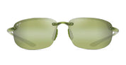 Ottica Mondello Roma - Maui Jim - MJ0407S-008 - HO'OKIPA - SHINY TRANSPARENT LIGHT GREEN / MAUI HT - nylon - shape Oval - green - EYEWEAR - SUNGLASSES - Unisex,Uomo,Donna,Women,Men - lens Green - Made In Japan