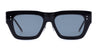 Ottica Mondello Roma - Thom Browne - UES947Z-G0002-001-52 - RECTANGULAR - BLACK / ASIAN FIT - Acetate - shape  - Black - EYEWEAR - SUNGLASSES - Uomo,Men - lens  - Made In Japan