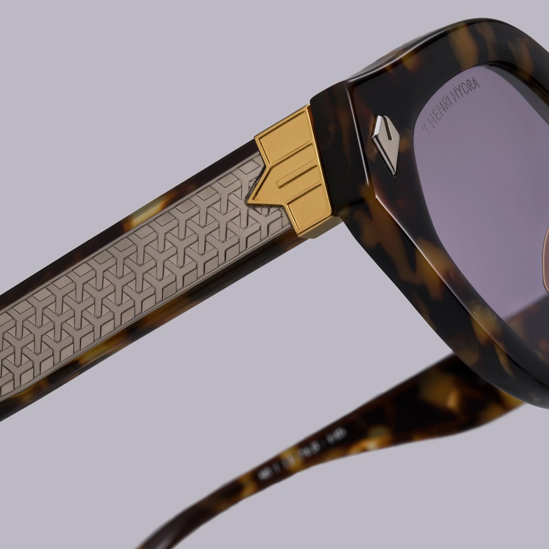 Ottica Mondello Roma - T HENRI - HCJ002 - HYDRA - JAGUAR - Acetate, titanium - shape  - Havana - EYEWEAR - SUNGLASSES - Donna,Women - lens  - Made In Japan
