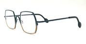 Ottica Mondello Roma - Theo eyewear - CAMB-463 - CAMBRIA - 463 BLACK / GOLD RX - stainless steel - shape  - Black, gold - EYEWEAR - EYEGLASSES - Uomo,Men - lens Clear - Made In Italy