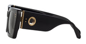Ottica Mondello Roma - LINDA FARROW - LFL1297C1SUN - NIEVE - BLACK / YELLOW GOLD - Acetate - shape Squared - Black - EYEWEAR - SUNGLASSES - Donna,Women - lens Grey - MadeIn Japan