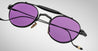 Ottica Mondello Roma - Jacques Marie Mage - JMMDS-17D - DASAN - SPIDER - Titanium - shape Aviator - Black - EYEWEAR - SUNGLASSES - Unisex,Uomo,Donna,Women,Men - lens purple - Made In Japan