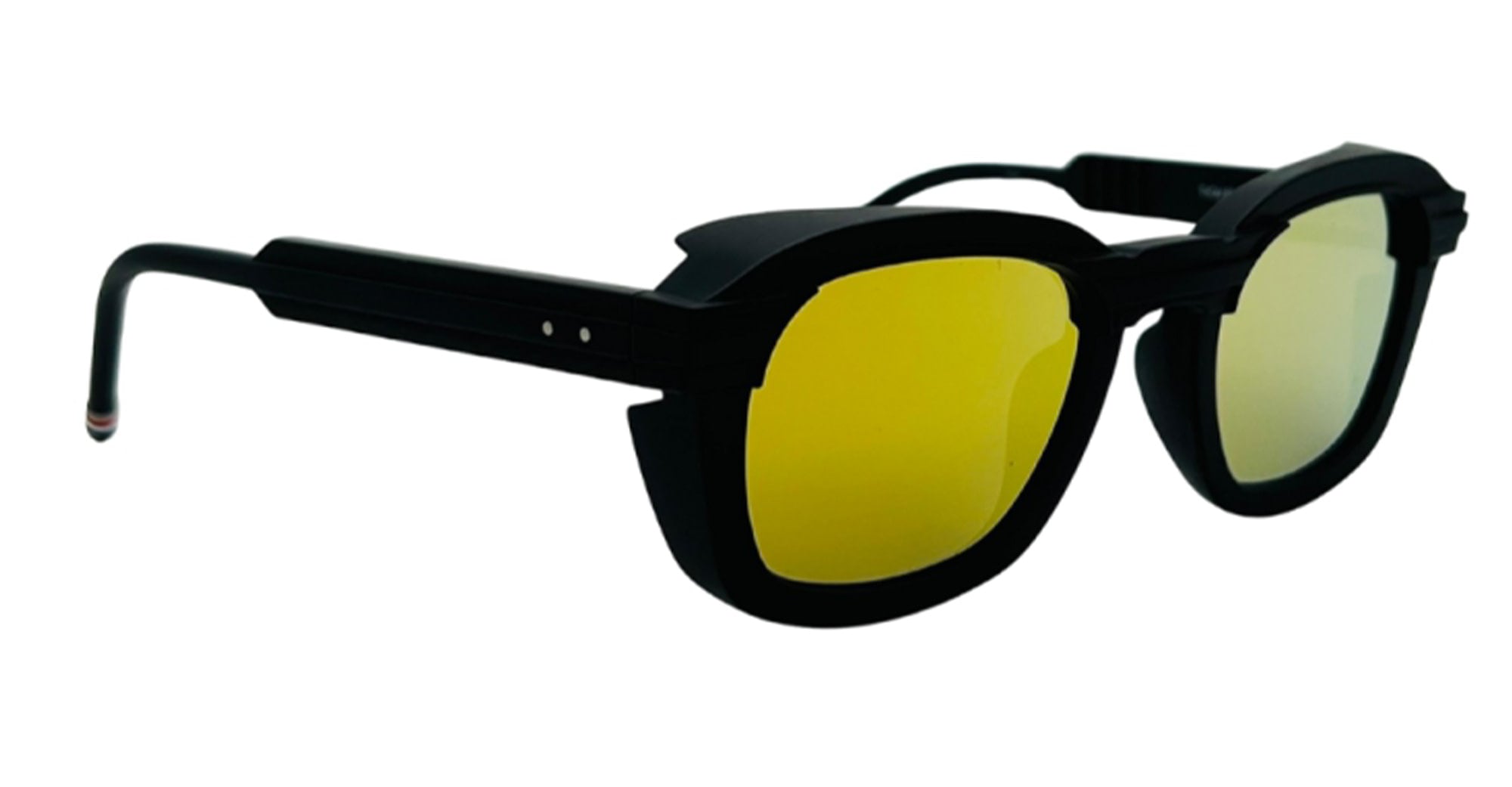 Ottica Mondello Roma - Thom Browne - UES940A-G0004-001-48.5 - RECTANGULAR - BLACK - Injected Nylon - shape  - Black - EYEWEAR - SUNGLASSES - Unisex,Uomo,Donna,Women,Men - lens  - Made In Japan