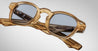 Ottica Mondello Roma - Jacques Marie Mage - JMMZP-14K - ZEPHIRIN - SAFFRON - Acetate - shape Squared - yellow - EYEWEAR - SUNGLASSES - Unisex,Uomo,Donna,Women,Men - lens Grey - Made In Japan