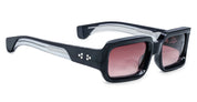 Ottica Mondello Roma - Jacques Marie Mage - JMMVR-8F - VERA - SKYE - Acetate - shape  - blue - EYEWEAR - SUNGLASSES - Unisex,Uomo,Donna,Women,Men - lens purple gradient - Made In Italy