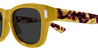 Ottica Mondello Roma - Saint Laurent - SL 801-004 - SL 801-004 - YELLOW - Acetate - shape Squared - yellow - EYEWEAR - SUNGLASSES - Unisex,Uomo,Donna,Women,Men - lens Grey - Made In Italy