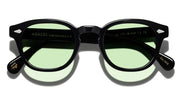 Ottica Mondello Roma - Moscot - OR-LMB2-S46240200-TE - LEMTOSH (46) - BLACK / CUSTOM LIMELIGHT LENS - Acetate - shape Classic - Black - EYEWEAR - SUNGLASSES - Unisex,Uomo,Donna,Women,Men - lens Green - Made In China
