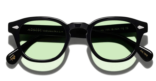 Moscot Lemtosh (46) - black / custom limelight lens – Mondello 1962