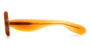 Ottica Mondello Roma - Paloceras - pebble-almond-split-sx - PEBBLE - ALMOND SPLIT SX - Acetate - shape Squared - orange - EYEWEAR - SUNGLASSES - Unisex,Uomo,Donna,Women,Men - lens Gradient green - Made In China