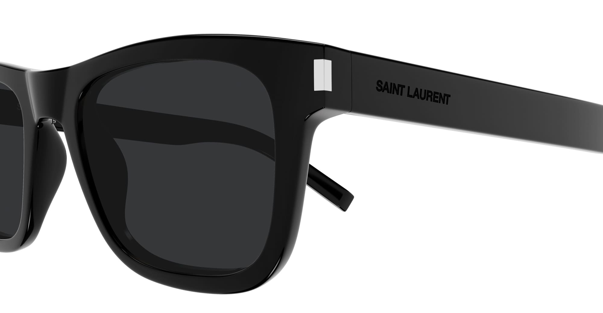 Ottica Mondello Roma - Saint Laurent - SL 819-001 - SL 819-001 - BLACK - Acetate - shape Squared - Black - EYEWEAR - SUNGLASSES - Donna,Women - lens Grey - Made In Italy