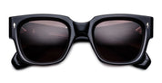 Ottica Mondello Roma - Jacques Marie Mage - JMMEZ-18K - ENZO - WILLOW - Acetate - shape Squared - Black - EYEWEAR - SUNGLASSES - Unisex,Uomo,Donna,Women,Men - lens Brown - Made In Japan