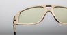 Ottica Mondello Roma - Jacques Marie Mage - JMMSRF-16J - SCARFACE - GOLD - Acetate, titanium - shape oval - Gold - EYEWEAR - EYEGLASSES - Uomo,Men - lens light bottle green - Made In Japan
