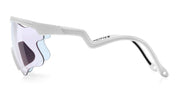 Ottica Mondello Roma - Alba Optics - 8050054518640 - DELTA LEI - WHITE / VZUM F-LENS FIRE - Tr90 - shape Mask - White - EYEWEAR - SUNGLASSES - Unisex,Uomo,Donna,Women,Men - lens red - Made In Italy