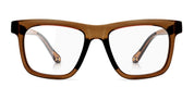 Ottica Mondello Roma - Alba Optics - 8050054517179 - ANVMA V.01 - BROWN GLOSSY RX - Tr90 - shape Squared - brown - EYEWEAR - EYEGLASSES - Unisex,Uomo,Donna,Women,Men - lens Clear - Made In Italy