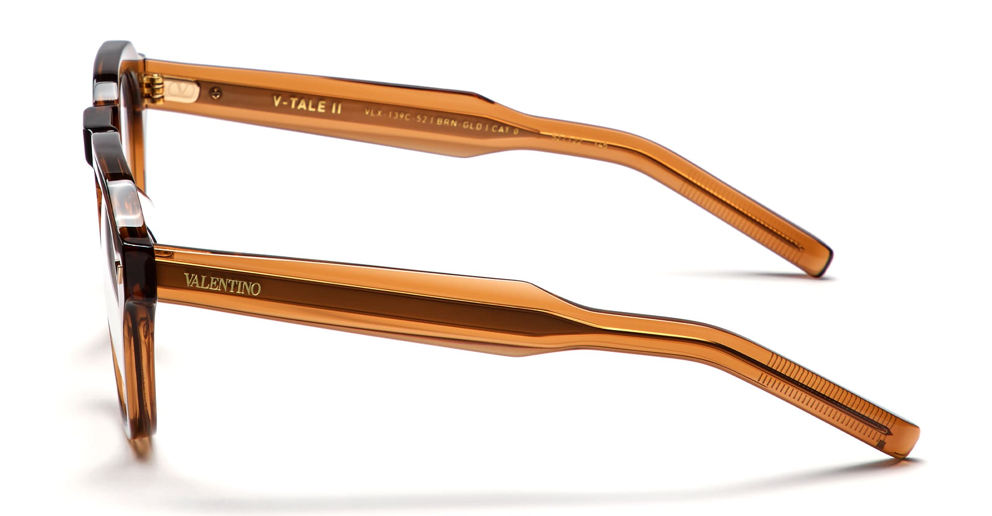 V-tale-ii - crystal brown / light gold rx