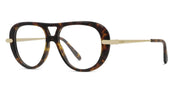 Ottica Mondello Roma - Loewe - LW50112I51052 - SLIM HAVANA PILOT EYEGLASSES - Acetate, metal - shape Pilot - Havana - EYEWEAR - EYEGLASSES - Donna,Women - lens Clear - Made In Italy