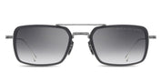 Ottica Mondello Roma - DITA - DTS134-53-01-Z - FLIGHT.008 - SMOKE GREY CRYSTAL / BLACK PALLADIUM - Titanium - shape Navigator - grey - EYEWEAR - SUNGLASSES - Unisex,Uomo,Donna,Women,Men - lens Gradient grey - Made In Japan
