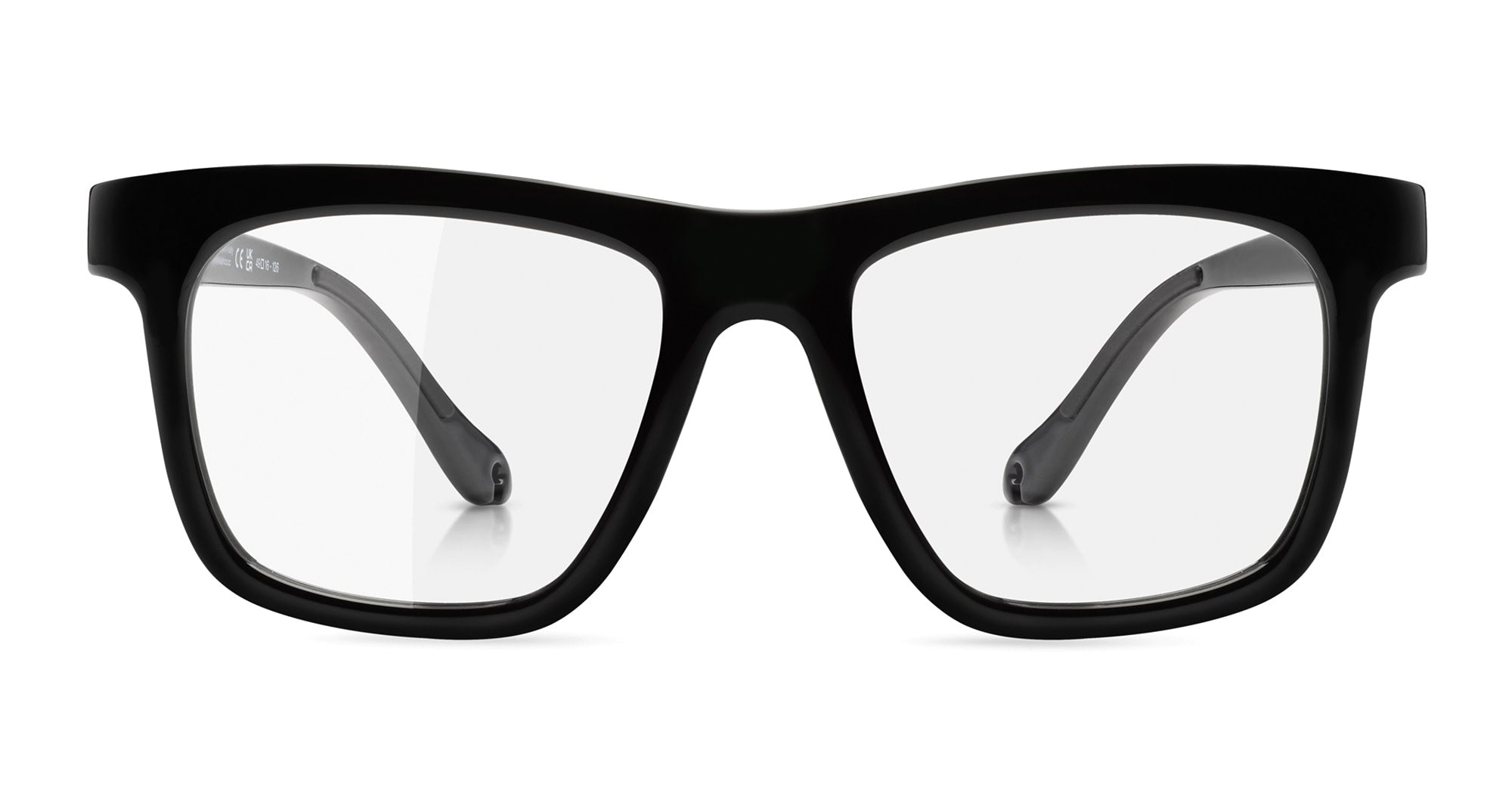 Ottica Mondello Roma - Alba Optics - 8050054517124 - ANVMA V.01 - BLACK RX - Tr90 - shape Squared - Black - EYEWEAR - EYEGLASSES - Unisex,Uomo,Donna,Women,Men - lens Clear - Made In Italy