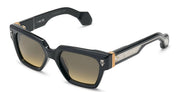 Ottica Mondello Roma - T HENRI - UAB - UTOPIA - SHADOW II - Acetate - shape Squared - Black - EYEWEAR - SUNGLASSES - Unisex,Uomo,Donna,Women,Men - lens Gradient brown - Made In Japan