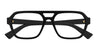 Ottica Mondello Roma - Bottega Veneta - BV1336OA-001 - BV1336OA-001 - BLACK RX / ASIAN FIT - Acetate - shape  - Black - EYEWEAR - EYEGLASSES - Unisex,Uomo,Donna,Women,Men - lens  - Made In Japan