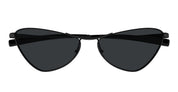 Ottica Mondello Roma - Saint Laurent - SL 830-001 - SL 830-001 - BLACK - Metal - shape Cat-eye - Black - EYEWEAR - SUNGLASSES - Donna,Women - lens Grey - Made In Italy