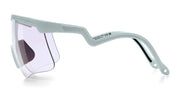 Ottica Mondello Roma - Alba Optics - 8050054518428 - DELTA - ICE / VZUM F-LENS FIRE - Tr90 - shape Mask - grey - EYEWEAR - SUNGLASSES - Unisex,Uomo,Donna,Women,Men - lens red - Made In Italy