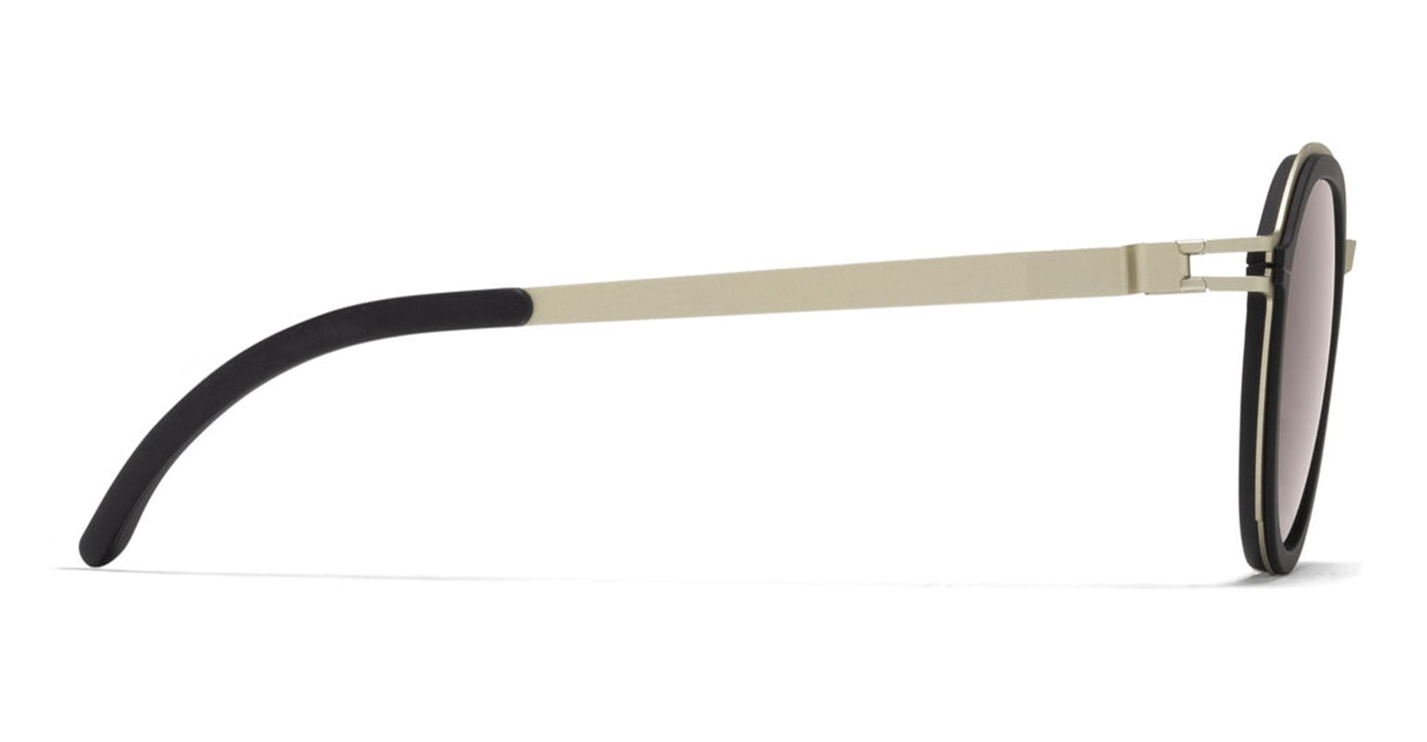 Ottica Mondello Roma - Mykita - 10087670 - MR001 AL3 - Titan / Black / Brown Solid Lens - stainless steel - shape  - silver, black - EYEWEAR - SUNGLASSES - Unisex,Uomo,Donna,Women,Men - lens  - Made In Germany