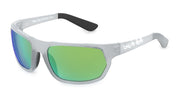 Ottica Mondello Roma - Out Of - XS221318 - FORGE - FROST WHITE / GREEN MCI - nylon - shape Squared - White - EYEWEAR - SUNGLASSES - Unisex,Uomo,Donna,Women,Men - lens Green - Made In Italy