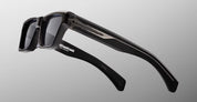 Ottica Mondello Roma - Jacques Marie Mage - JMMMEL-K22 - MELCHIOR - VANTA - Acetate - shape Recntagular - Black - EYEWEAR - SUNGLASSES - Unisex,Uomo,Donna,Women,Men - lens Black - Made In Japan