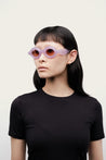 Ottica Mondello Roma - Paloceras - pebble-lilac-dream-rx - PEBBLE - LILAC DREAM RX - Acetate - shape Oval - violet - EYEWEAR - SUNGLASSES - Unisex,Uomo,Donna,Women,Men - lens Brown - Made In China