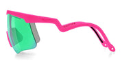 Ottica Mondello Roma - Alba Optics - 8050054517902 - DELTA - FUCHSIA II / VZUM F-LENS BTL - Tr90 - shape Mask - pink - EYEWEAR - SUNGLASSES - Unisex,Uomo,Donna,Women,Men - lens Green - Made In Italy