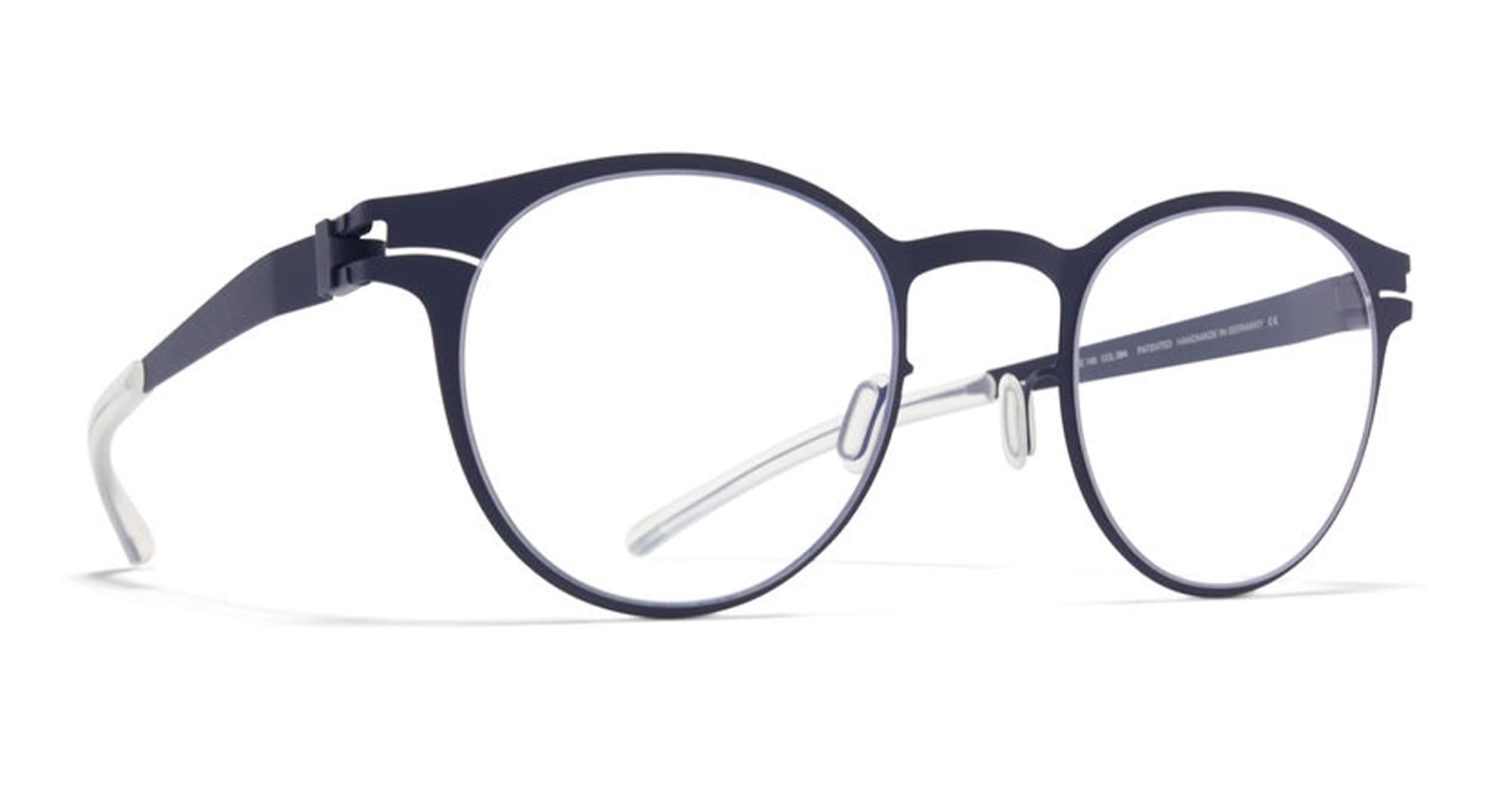 Ottica Mondello Roma - Mykita - 10067000 - JONAH - NAVY RX - stainless steel - shape Panto - blue - EYEWEAR - EYEGLASSES - Uomo,Men - lens Clear - Made In Germany