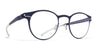 Ottica Mondello Roma - Mykita - 10067000 - JONAH - NAVY RX - stainless steel - shape Panto - blue - EYEWEAR - EYEGLASSES - Uomo,Men - lens Clear - Made In Germany
