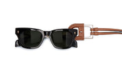 Ottica Mondello Roma - Jacques Marie Mage - JMMOVP-93 - JMM EYEWEAR NECKLACE - BOLIN - TAN - Leather - shape Necklace - brown - ACCESSORI - ACCESSORIES - Unisex,Uomo,Donna,Women,Men - lens  - Made In Italy