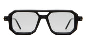 Ottica Mondello Roma - Kuboraum - KRS0P8BMH000002F - MASK P8 - BLACK MATTE / HAVANA - Acetate - shape Navigator - black, havana - EYEWEAR - SUNGLASSES - Unisex,Uomo,Donna,Women,Men - lens Grey - Made In Italy