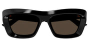 Ottica Mondello Roma - Bottega Veneta - BV1283S-001 - BV1283S-001 - BLACK - Acetate - shape Squared - Black - EYEWEAR - SUNGLASSES - Donna,Women - lens Grey - Made In Japan