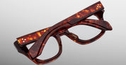 Ottica Mondello Roma - Jacques Marie Mage - JMMDEXRX-7U - DEALAN 53 - BRECCIA RX - Acetate - shape Squared - Havana - EYEWEAR - EYEGLASSES - Unisex,Uomo,Donna,Women,Men - lens Clear - Made In Japan