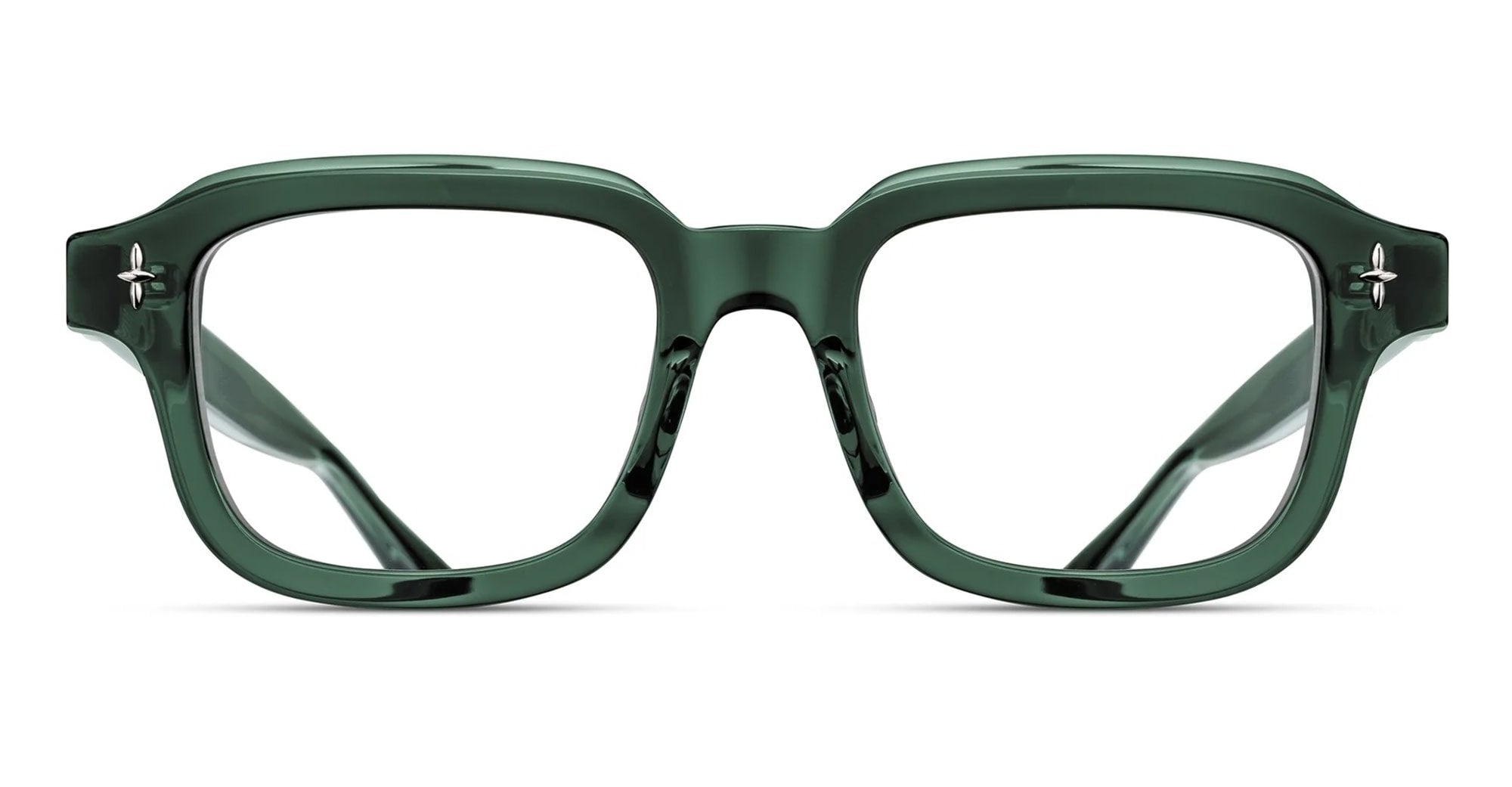 Ottica Mondello Roma - Matsuda - M1044.RX.BNG.49 - M1044 - BOTTLE GREEN RX - Acetate - shape Squared - Black - EYEWEAR - EYEGLASSES - Unisex,Uomo,Donna,Women,Men - lens Clear - Made In Japan
