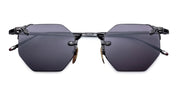 Ottica Mondello Roma - Jacques Marie Mage - JMMEO-88 - EL DORADO - BLACK - beta titanium - shape Octagonal - Black - EYEWEAR - SUNGLASSES - Unisex,Uomo,Donna,Women,Men - lens Black - Made In Japan