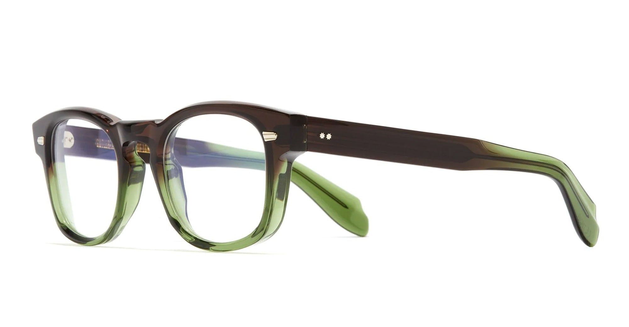 Ottica Mondello Roma - Cutler and Gross - CGOP-9389-50-04 - 9389 - GRADIENT GREEN RX - Acetate - shape Panto - green - EYEWEAR - EYEGLASSES - Unisex,Uomo,Donna,Women,Men - lens Clear - Made In Italy