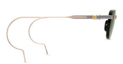 Ottica Mondello Roma - DITA - DES022-A-01 - EPILUXURY 22 - BLACK PALLADIUM / GOLD - Acetate, titanium - shape Oval - silver, gold - EYEWEAR - SUNGLASSES - Unisex,Uomo,Donna,Women,Men - lens Green - Made In Japan