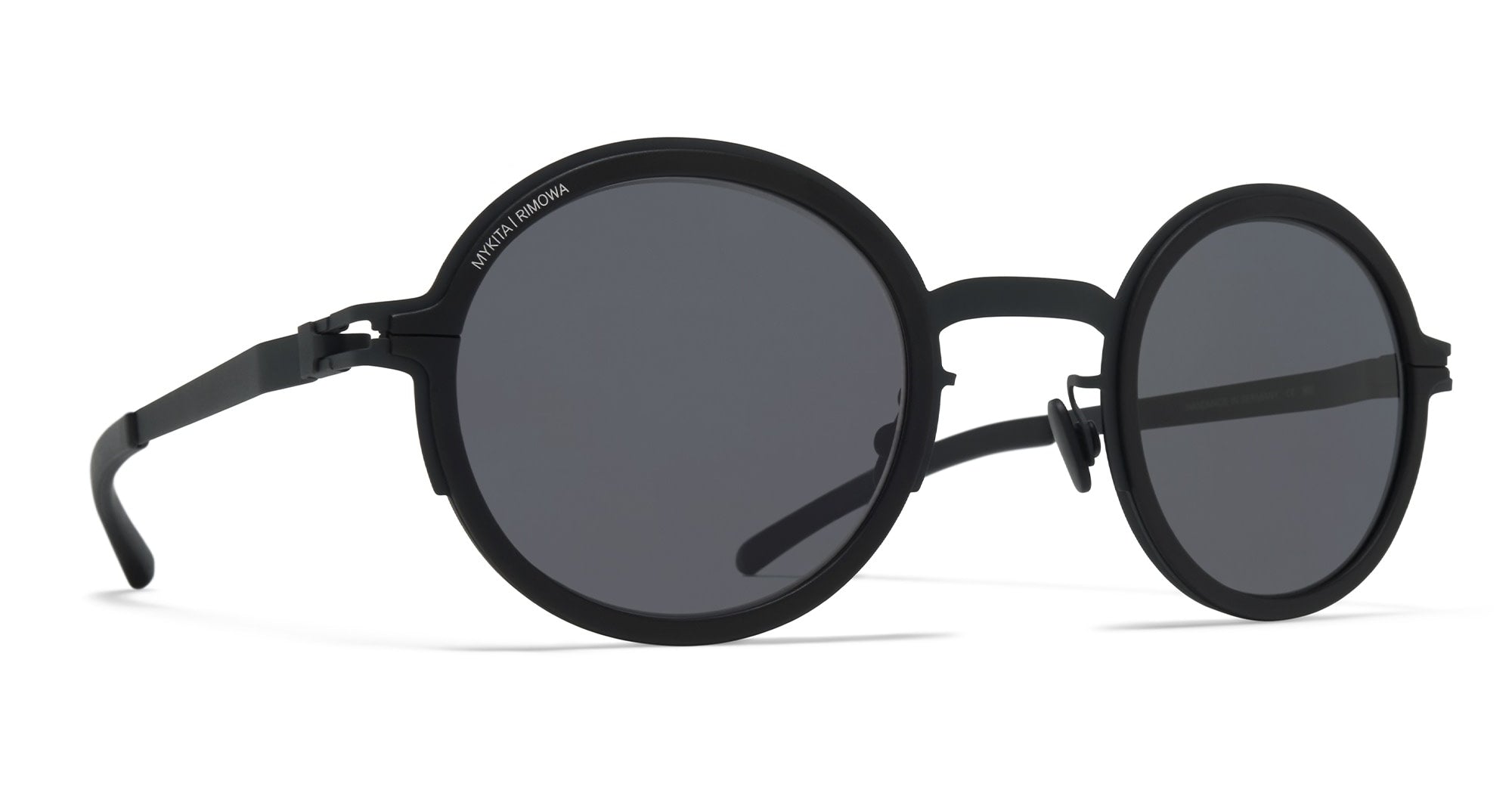  Black Lens - stainless steel - shape  - Black - EYEWEAR - SUNGLASSES - Unisex,Uomo,Donna,Women,Men - lens  - Made In Germany